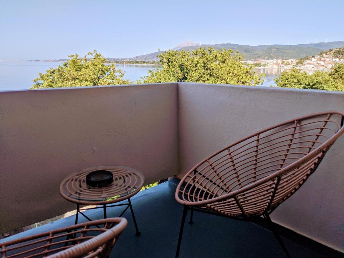 Lepanto Beach Hotel Nafpaktos Exterior foto