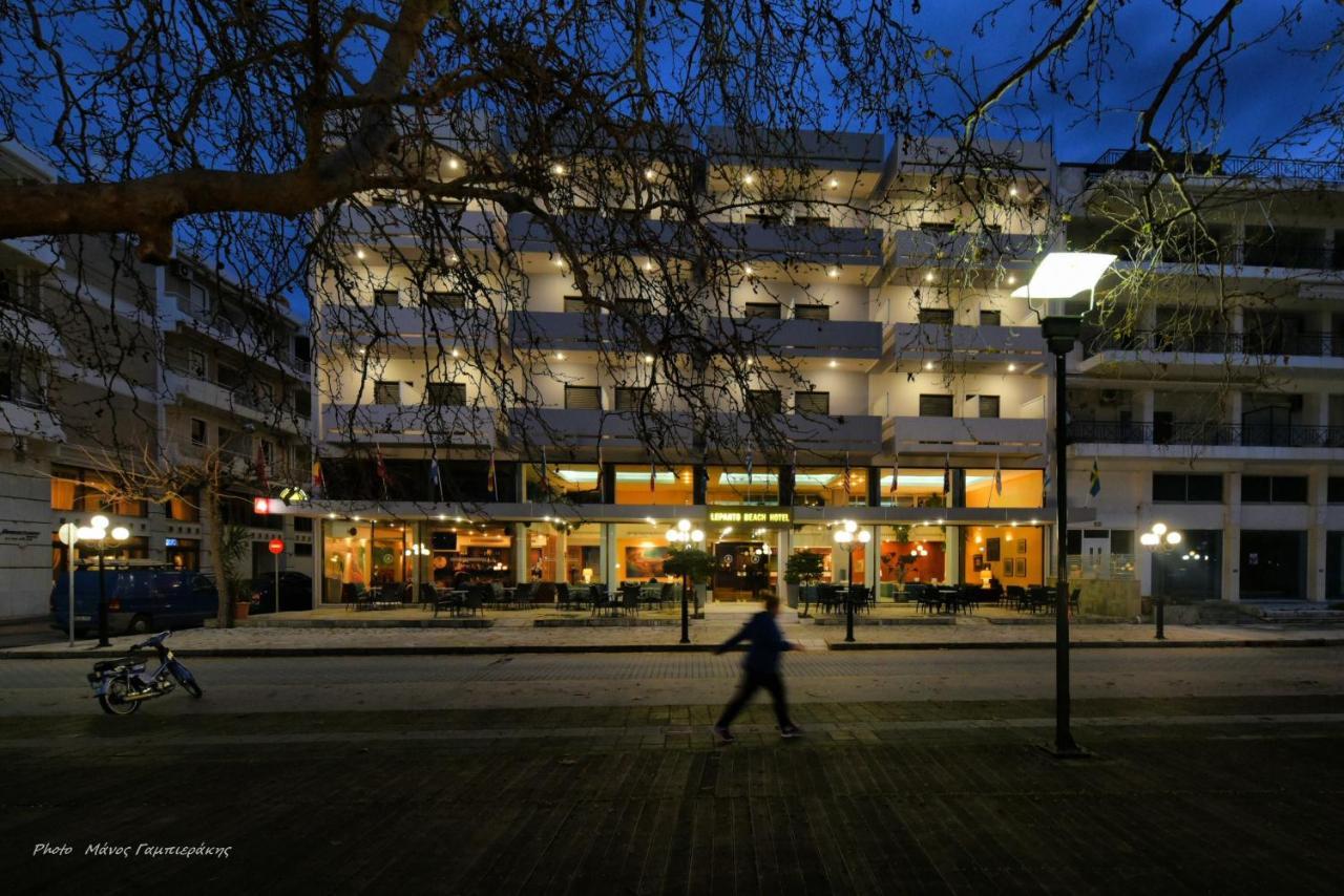 Lepanto Beach Hotel Nafpaktos Exterior foto